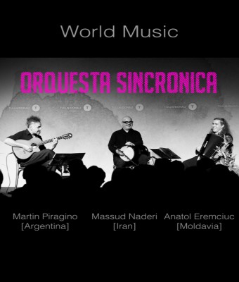 Orquesta Sincronica (World Music) en vivo en Soda Acustic en Barcelona