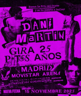 Dani Martín - Gira 25 P*t*s Años en Madrid
