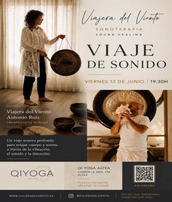 Viaje de Sonido・Qi Yoga Altea en Alicante/Alacant