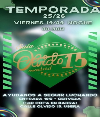 Fiesta Inicio Madrid Base