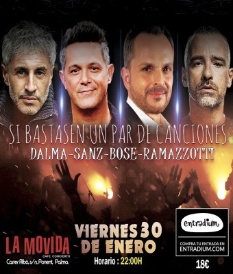 SI BASTASEN UN PAR DE CANCIONES ( EL HOMENAJE) EN LA MOVIDA.  en Balears, Illes