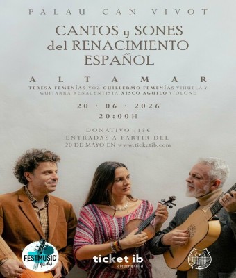 Cantos y Sones del Renacimiento Español – Altamar  en Balears, Illes