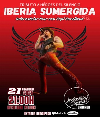 Iberia Sumergida con Copi Corellano en Granada - Industrial Copera