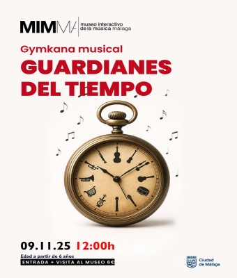 Gymkana musical: Guardianes del tiempo en Málaga