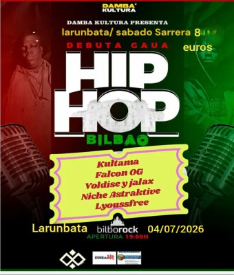 Debuta gaua hip-hop  en Bizkaia