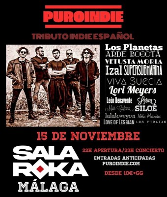 PuroIndie en Sala Roka Málaga