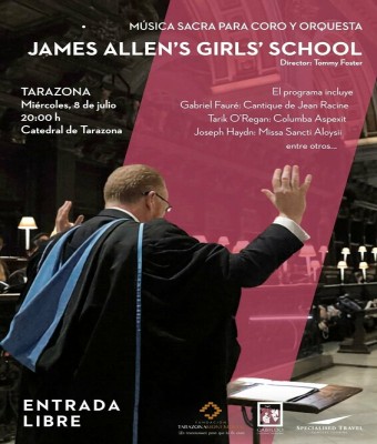 Concierto Gratuito  JAMES ALLEN'S GIRL'S SCHOOL  Tarazona en Zaragoza