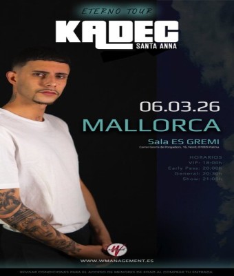 ETERNO TOUR KADEC SANTA ANNA en Mallorca en Illes Balears