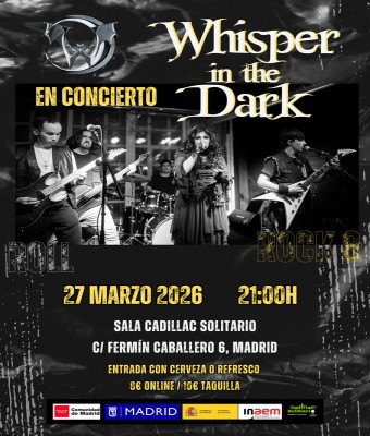 Whisper in the Dark en Madrid