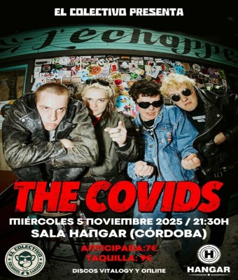 CONCIERTO THE COVIDS - SALA HANGAR - CÓRDOBA