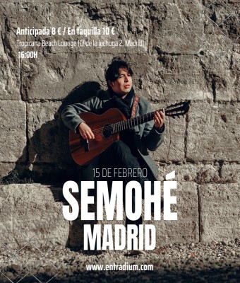 Semohé en concierto en Madrid