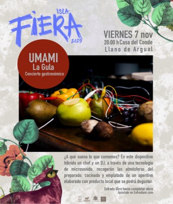 La Gula. Concierto gastronómico. UMAMI - Festival Isla Fiera 2025 en Santa Cruz de Tenerife