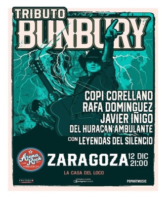 Tributo a Enrique BUNBURY en Zaragoza