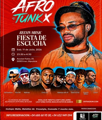 KELVIN BLACK+DJ Kike BOSS+MC DESMOND+MC BLADE ... en Gipuzkoa