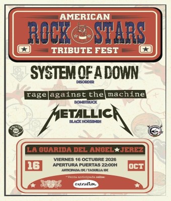 Festival de Tributos AMERICAN ROCK STARS (Jerez de la Frontera) en Cádiz