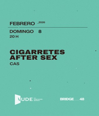 CIGARRETES AFTER SEX · CAS: SESIÓN DE ESCUCHA en Barcelona