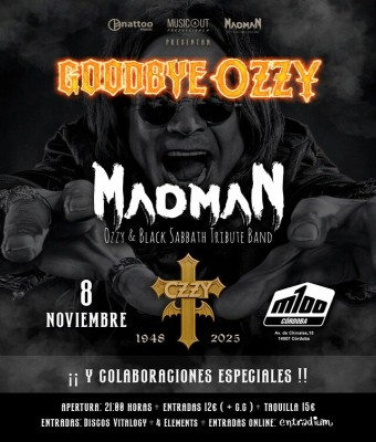 Goodbye Ozzy Córdoba
