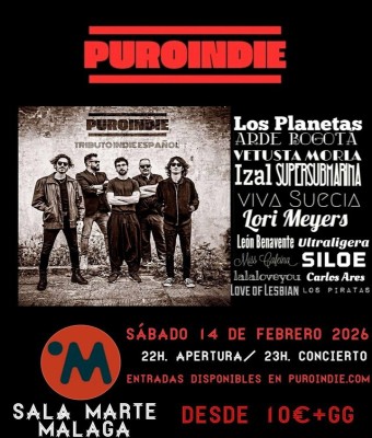 PuroIndie en Málaga Sala Marte