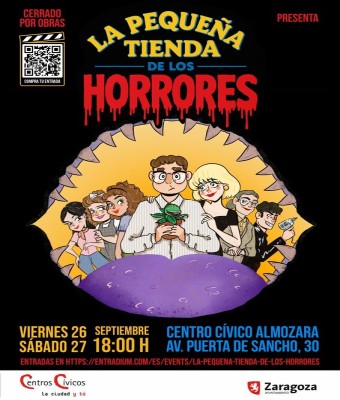 La pequeña tienda de los horrores en Zaragoza
