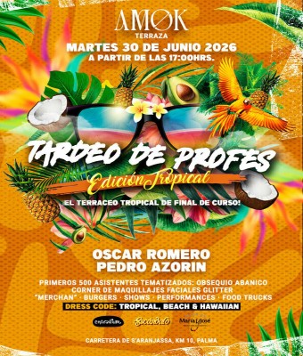 Tardeo de Profes Edición Tropical en Balears, Illes