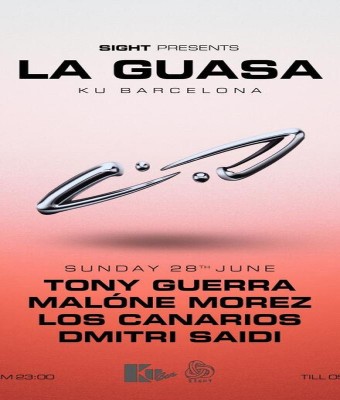 SIGHT & La Guasa pres. Tony Guerra, Malóne Morez, Los Canarios, Dmitri Saidi en Barcelona