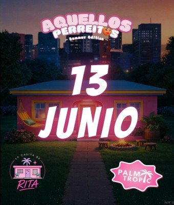 TARDEO SAB 13 DE JUNIO TERRAZA AQUELLOS PERREITOS & PALM TROPIC en Madrid