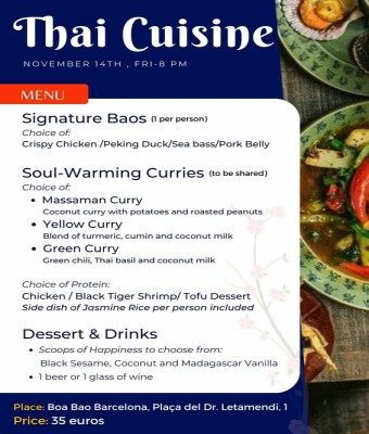Thai Cuisine - Zaspi Community en Barcelona