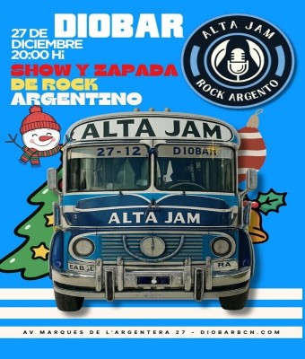 ALTA JAM ( show Zapada de Rock Argentino ) en Barcelona