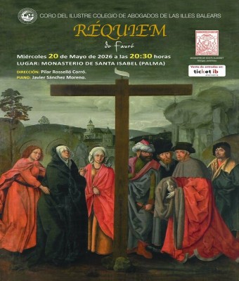 MISSA DE RÈQUIEM (de Faurè) al Claustre del Monestir de Sta. Elisabet en Balears, Illes