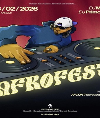 AfroFest: Dj Primo LU + Dj Mba en Donostia-San Sebastian