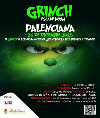 PALENCIANA - GRINCH ESCAPE ROOM en Córdoba