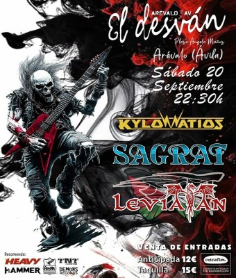 LEVIATAN -SAGRAT - KYLOWATIOS en Ávila