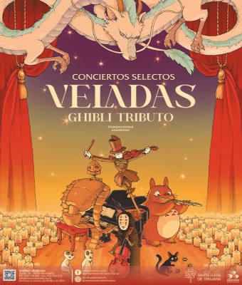 VELADAS. ESTUDIO GUIBLI TRIBUTO en Gran Canaria