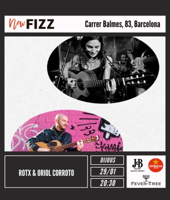 Rotx & Oriol Corroto en NewFizz Barcelona