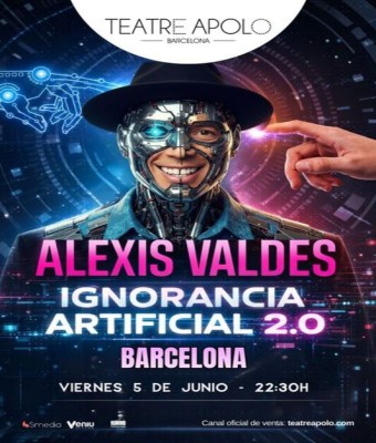 IA Ignorancia Artificial 2.0. - Alexis Valdés en Barcelona