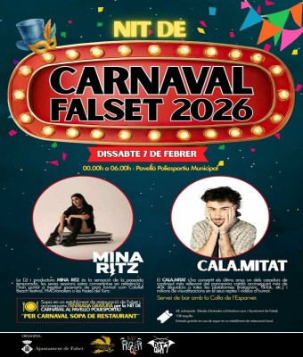 Nit de Carnaval - Falset, 7 de febrer 2026 en Tarragona