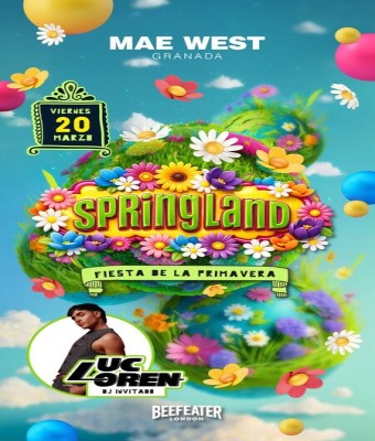 Discoteca Mae West Granada - SPRINGLAND - Viernes 20 Marzo