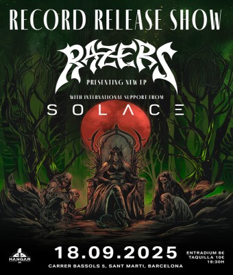 Razers ft. Solace, Record Release Show en Barcelona