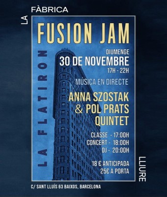 LA FLATIRON FUSION JAM en Barcelona