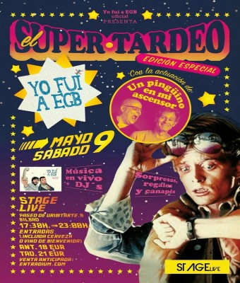 Super tardeo Yo Fui a EGB (Ed. especial con Un pingüino en mi ascensor) en Bizkaia