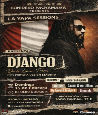 LA YAPA SESSIØNS CON DJANGO  en Madrid
