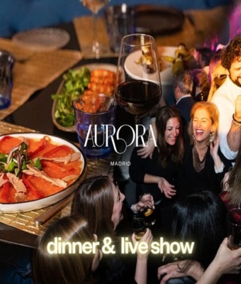 Aurora Live: Cena & Concierto con METROPOP en Madrid