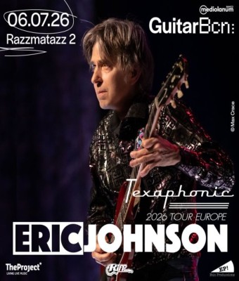 ERIC JOHNSON - TEXAPHONIC 2026 TOUR EUROPE en Barcelona