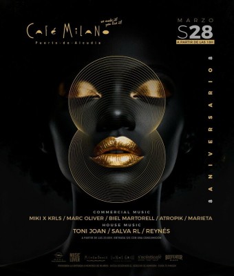 8 ANIVERSARIO - CAFE MILANO en Balears, Illes