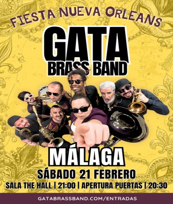 GATA BRASS BAND - MÁLAGA (SALA THE HALL)