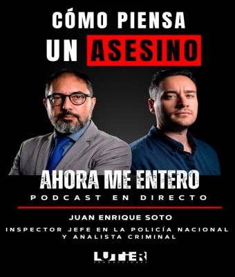 La mente de los asesinos: EL ROSTRO DEL MAL  Podcast en directo con Juan Enrique Soto y Juanje Diánez en Cádiz