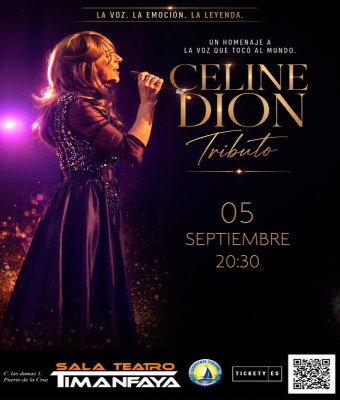 Celine Dion - Tribute Show, en la Sala Timanfaya en Santa Cruz de Tenerife