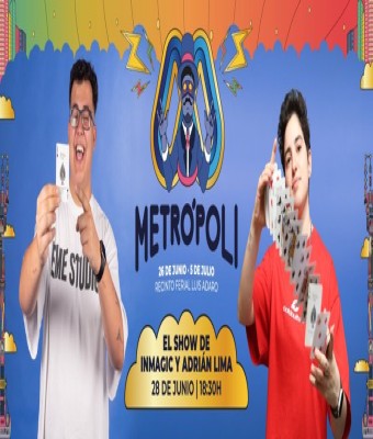 El show de Inmagic y Adrián Lima - Metrópoli Gijón 2026 en Asturias