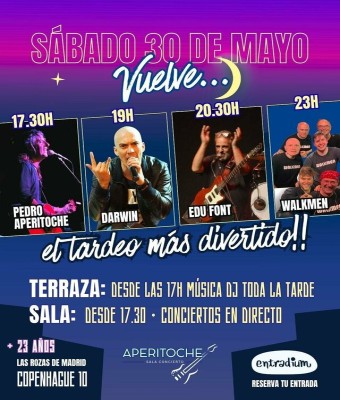 VUELVE EL TARDEO en Madrid