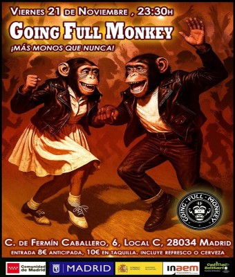 Going Full Monkey en Madrid